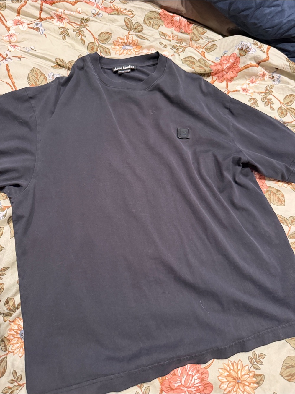 Acne Studios Black Short-Sleeve Tee